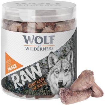 Wolf of Wilderness RAW Snacks Liofilizados Premium - Mix de Pulmón de Cordero (50 g) y Corazón de Pollo (70 g)