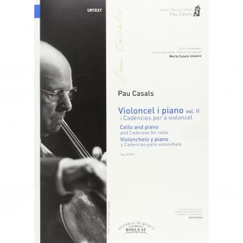 Violoncel i Piano Vol. II i Cadències per a violoncel