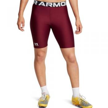 Under Armour HeatGear Authentics 8 Women's Cardinal Red Shorts - XS