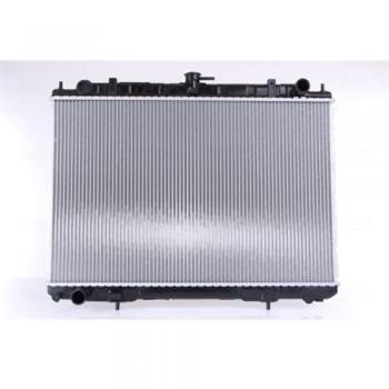 Radiador de refrigeración del motor NISSENS 606160, compatible con diversos modelos de vehículos, fabricado en aluminio y plástico, diseño eficiente para optimizar la temperatura del motor, fácil instalación, alta resistencia a la corrosión y fugas