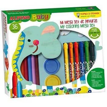 Mi Megaset de Pinturas Alpino Baby, DM002020