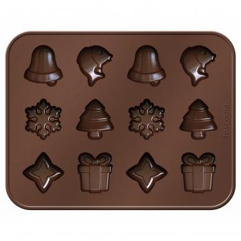 Tescoma Molde de Bombones de Chocolate, Formas de Navidad