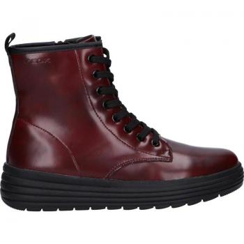 Zapatillas Deportivas Geox Phaolae Bordeaux para Mujer y Niña, Cuero Imitación, Talla EU 30