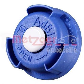 Tapón de depósito para inyección de urea Metzger 2141070 para Citroen DS, Opel y Peugeot