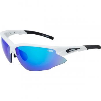 Gafas Ciclismo Lazer Argon Race Gloss Blanco-Gris-Azul