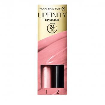 Max Factor Lipfinity Long-Lasting Lip Colour with Balm, Shade 010 Whisper, 4.2 g