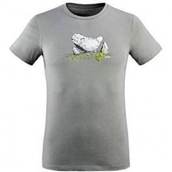 MILLET - Camiseta de manga corta con diseño de herren boulder, color Monumento, tamaño medium