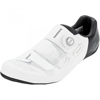 Zapatillas de carretera Shimano RC502 blancas, tamaño 39 EUR, para ciclismo, unisex-adulto