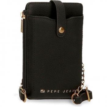 Bandolera de mujer Pepe Jeans Diane negro con monedero