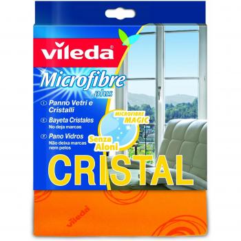 Vileda 141705 - Bayeta de microfibras para limpiar cristales
