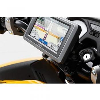 SW-MOTECH Soporte de manillar para navegador para Suzuki GSR, GSF, GSX 650, color negro