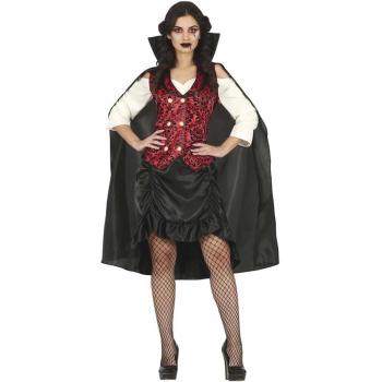 Disfraz de Vampiresa Antigua para Mujer con Falda - Fiestas Guirca