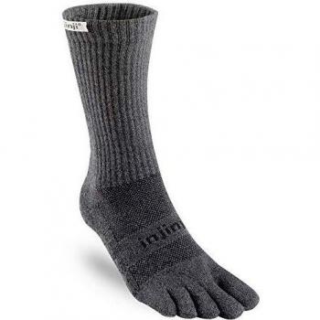 Injinji Trail Mid Weight Crew Xtralife, Calze Dita Uomo, Granite XL