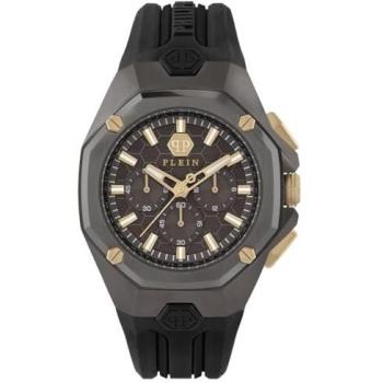 Philipp Plein Octagon Brown Watch Multicolor Male Size: ONE SIZE