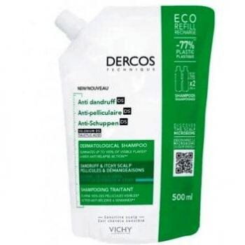 Vichy Dercos Anti-Dandruff Shampoo for Normal to Oily Hair Refill 500ml