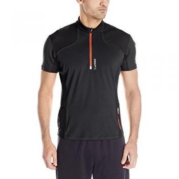 Craft camiseta de Trail de manga corta para hombre Negro Black/Heat Talla:extra-large