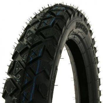 Neumático de Moto Heidenau K42 Snowtex 2.75-16 46M TT, Marcaje M+S, Compuesto de Caucho SILICA SIO2 para Rueda Delantera y Trasera