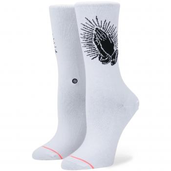 Stance Hallowed Crew Calcetines-MEDIANA BLANCO