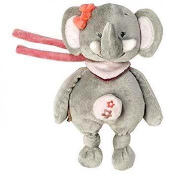 Nattou and Valentine NA424080-Alfombras de juego y gimnasios, color mini elefante adèle