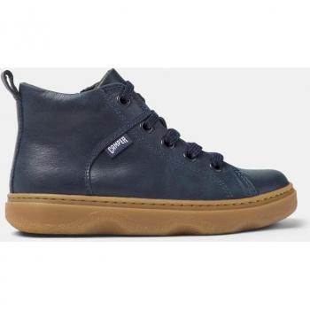 Botines de niño Kiddo en piel azul marino con cordones - Camper K900189-016