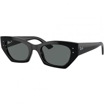 Ray-Ban RB4430F Zena Asian Fit Polarized Men's Sunglasses Black 52mm