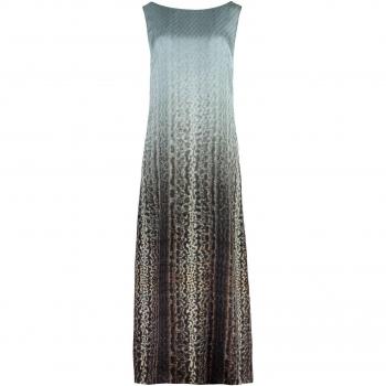 Fendi Women's Printed Silk Dress in Light Blue | Size 42 | FDD027ARUF Color F08S8