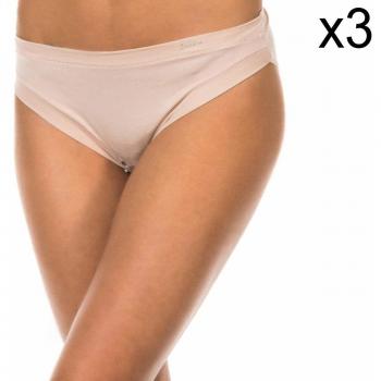 JANIRA pack de 3 bragas modelo Brislip Esencial - DUNE 483, ST/X
