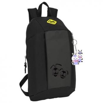 Safta Mini Mochila Bolsillo Vertical El Hormiguero Teen 22X39X10Cm, Multicolor, Estándar
