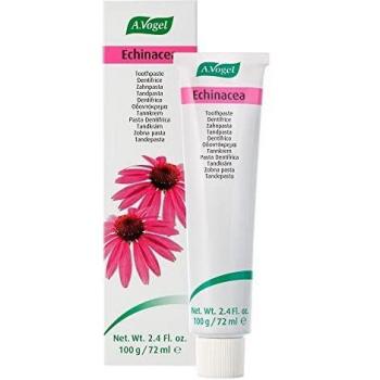 A.Vogel Herbal Echinacea Toothpaste | Organic, Fluoride-free Toothpaste | Fresh Extracts of Echinacea | Liquorice & Eucalyptus | 100g
