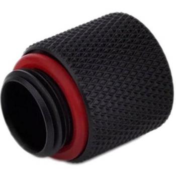 BitsPower Adapter G1/4 Pouces AG auf G1/4 Pouces IG - 15mm, Carbon s