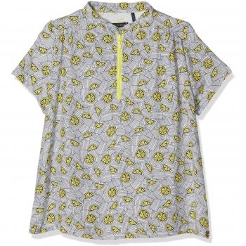 IKKS Blouse Manches Courtes Allover Citron, Camiseta para Niñas, Beige