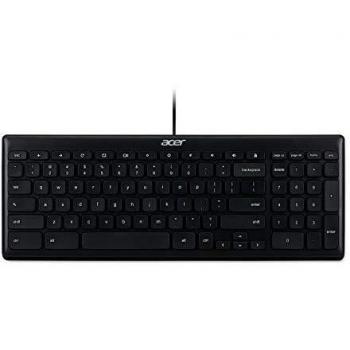 Acer AZERTY - Teclado USB cromado