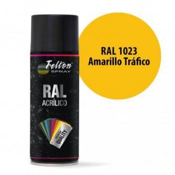 Spray Acrílico Amarillo Tráfico RAL 1023 400 ml