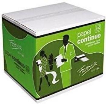 Fabrisa 1242012 - Caja de 2500 hojas de papel continuo, 240 x 12