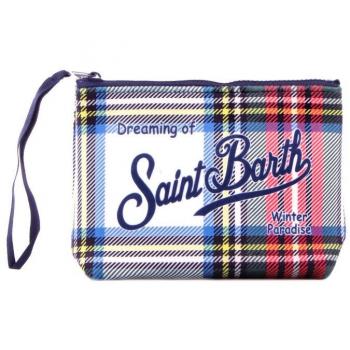 Neceser Unisex de Neopreno MC2 Saint Barth con Estampado Floral y Cremallera, Multicolor, Talla Única