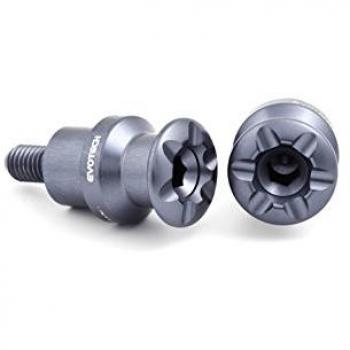 EVOTECH - PS-M8B/RG/270 : Diabolos soportes de caballete trasero basculante largo M8