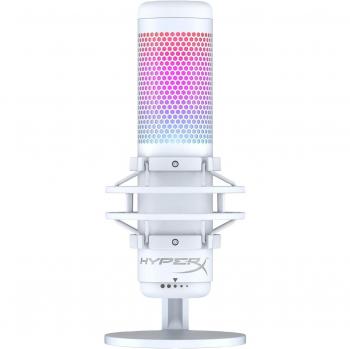 HyperX QuadCast S RGB USB Condenser Microphone Standalone White