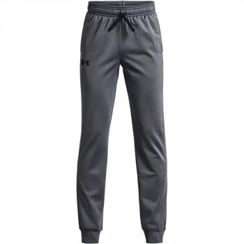 Under Armour Brawler 2.0 Tapered Kids Pants - Gray, Regular Fit, Ages 10-12
