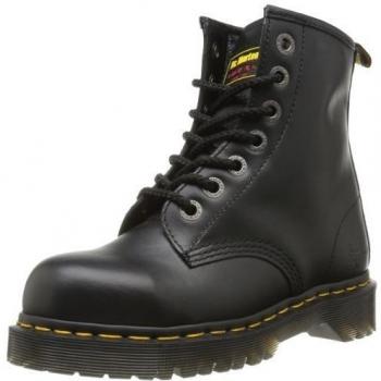 Dr. Martens Original 7B10 - Botas de seguridad unisex, color negro, talla 43