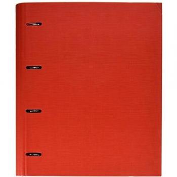 Makro Paper 209282 - Archivador con anillas, color rojo