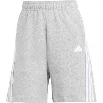 Pantalón corto Adidas Future 3 bandas para mujer en color gris