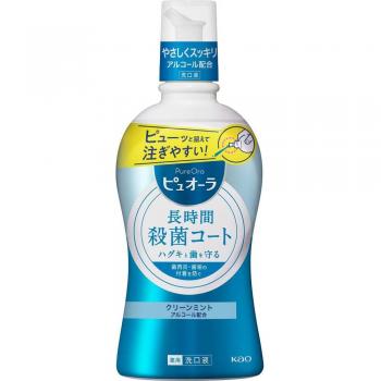 KAO Puora Clean Mint Medicated Mouthwash 420mL - Bad Breath Prevention