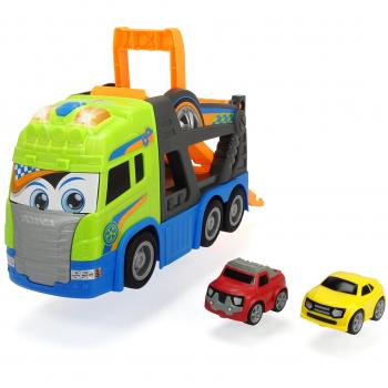 Dickie - Trailer portacoches con luz y sonido 42 cm