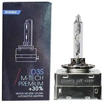Bombilla para Automóvil M-Tech ZMD3S43 D3S 35 W 85V 4300K - Lámpara, faro de carretera TECH ZMD3S43