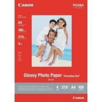Canon GP-501 Glossy Photo Paper A4 200gsm - 100 Sheets (0775B001)