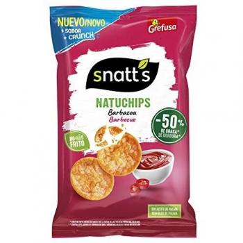 NatuChips Barbacoa SNATT'S GREFUSA, bolsa 85g