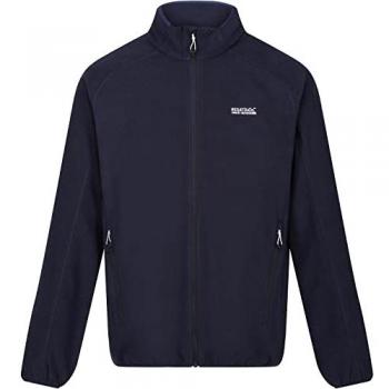 Regatta Men's Hadfield Full Zip Fleece Jacket, Navy, Size: XXL
