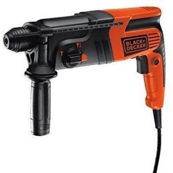 Black+Decker KD885KC-QS - Martillo SDS+ 550W 1.6J con adaptador portabrocas, maletín