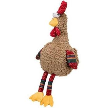 Trixie Gallo de Peluche con Sonido Original para Perros, 60 cm