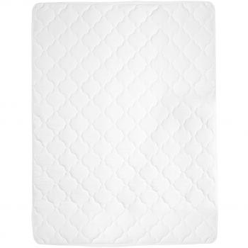 Umi.Essentials Protector de Colchón Acolchado Extra Toda la Temporada, Tamaño 90x190cm, Lavable, Blanco